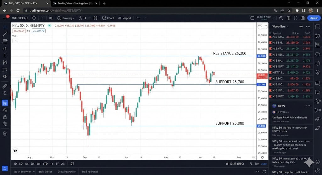 Nifty Trading Chart Analysis